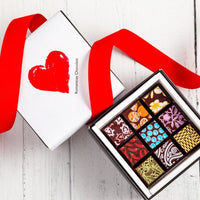 Piccolo Size Chocolate Art I Love You Box - Romanicos Chocolate