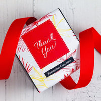 Piccolo Size Chocolate Art Thank You Box - Romanicos Chocolate