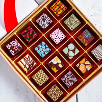 Queen Size I Love You Chocolate Art Box - Romanicos Chocolate