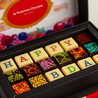Send The Perfect Happy Birthday Gift - Romanicos Chocolate