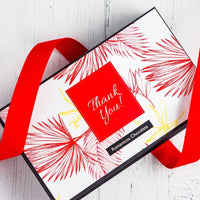 Thank You Chocolate Art Mini Scrabble Box - Romanicos Chocolate