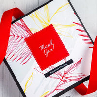 Thank You Chocolate Art Scrabble Box - Romanicos Chocolate