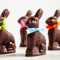 Classic Easter Chocolate Bunny - Romanicos Chocolate