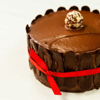 Corporate Signature Triple Chocolate Mousse Cake (Only available in the Miami Area) - Romanicos Chocolate