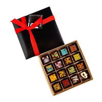 Corporate Single Queen Chocolate Art Box - Romanicos Chocolate