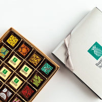 Corporate Single Queen Chocolate Art Box - Romanicos Chocolate