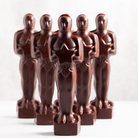 Dark Chocolate Oscar Award Statue (sold by the unit) - Romanicos Chocolate
