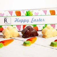 Easter Chocolate Bunnies and Carrots - Romanicos Chocolate