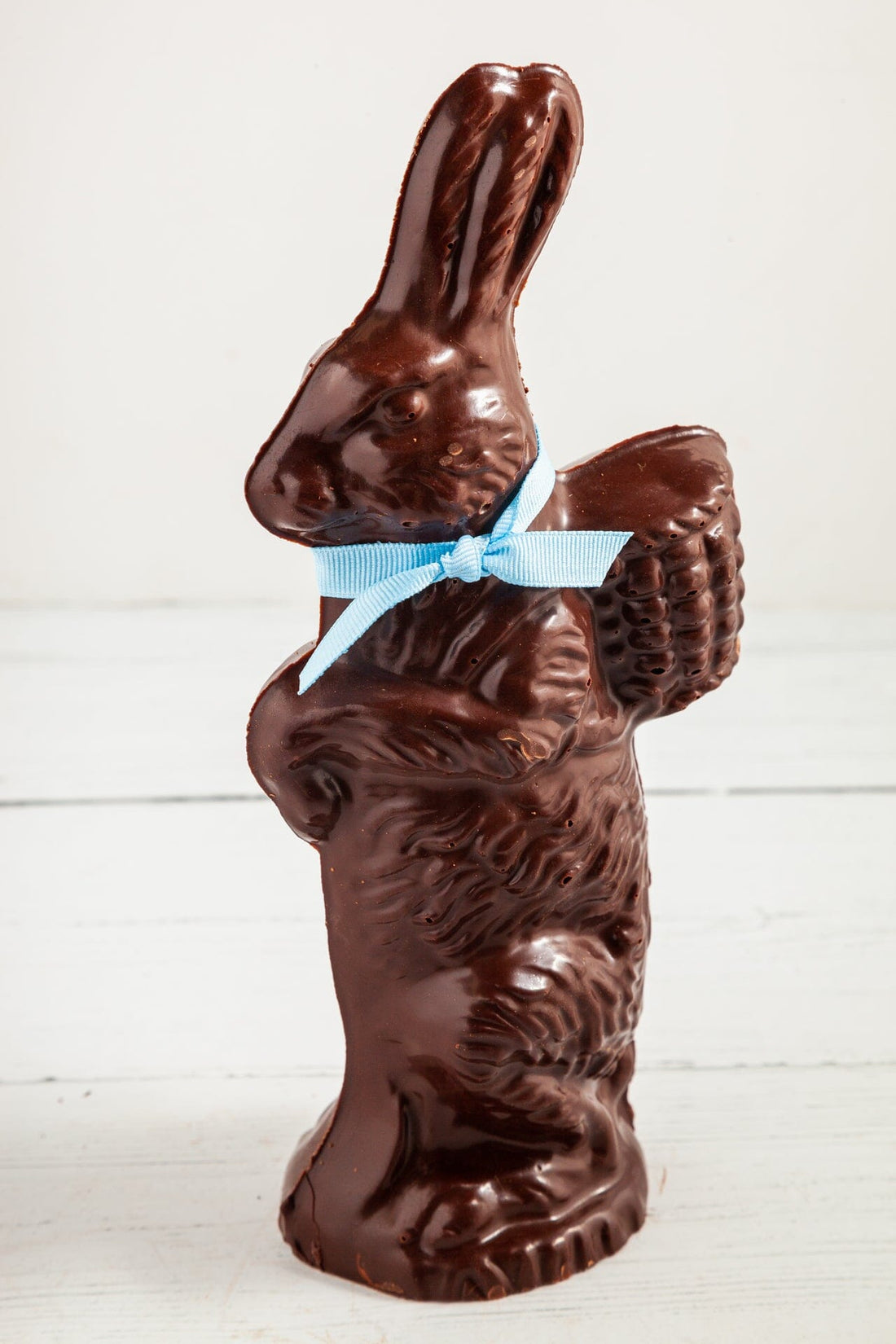 Large Vintage Chocolate Easter Bunny (Limited Edition) Romanicos Chocolate 15" Tall 
