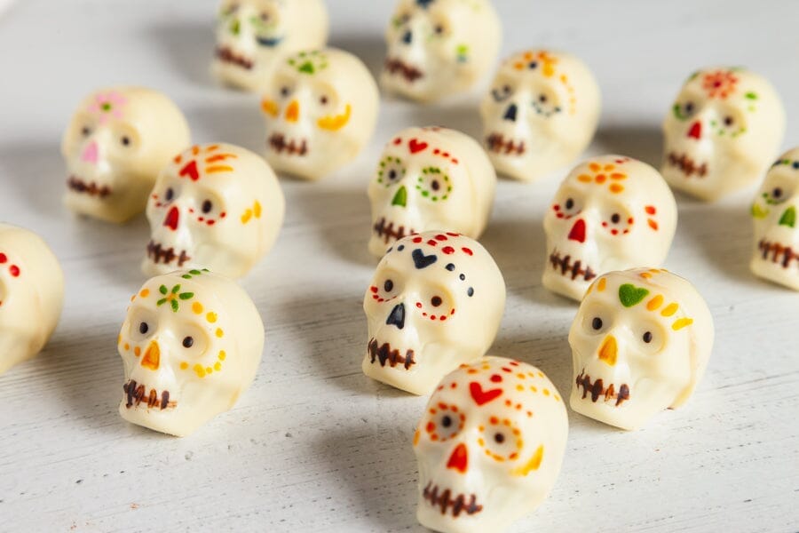 Exquisite Chocolate Skulls IN STORE ONLY (sold by the unit) ShopRomanicosChocolate