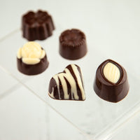 Fine Dark and White Chocolate Jewels - Romanicos Chocolate