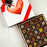 King Size I Love You Chocolate Art Box Romanicos Chocolate 
