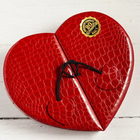 Luxury Champagne Heart Jewel Box ShopRomanicosChocolate