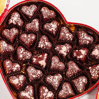 Luxury Champagne Heart Jewel Box ShopRomanicosChocolate