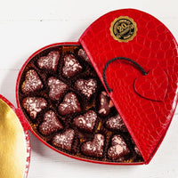 Luxury Champagne Heart Jewel Box ShopRomanicosChocolate