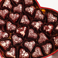 Luxury Champagne Heart Jewel Box ShopRomanicosChocolate
