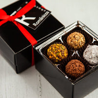 Piccolo Size Signature Truffles Box - Romanicos Chocolate