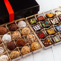 Queen Size Signature Truffle Box - Romanicos Chocolate