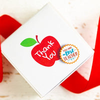 Teacher Thank You Party Favor Chocolate Art Box - Romanicos Chocolate