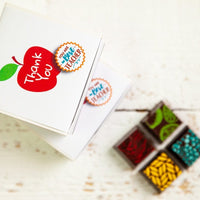 Teacher Thank You Party Favor Chocolate Art Box - Romanicos Chocolate