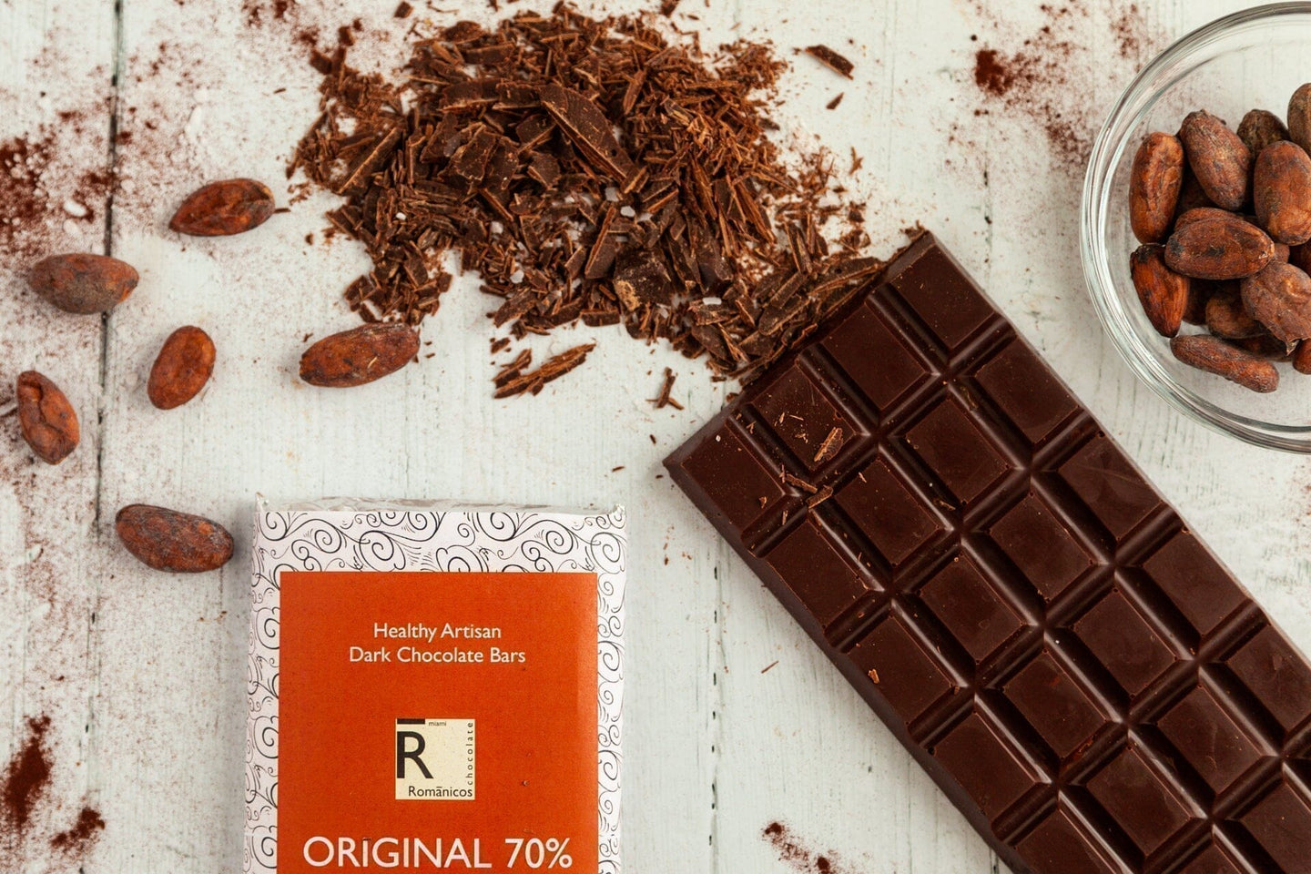 Chocolate Bars - Romanicos Chocolate