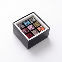 9pc Chocolate Art Box - Premium Venezuelan Dark Chocolate Bonbons