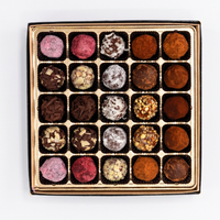 25pc Signature Truffle Box - Premium Venezuelan Dark Chocolate