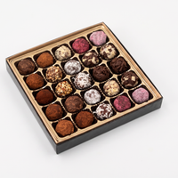 25pc Signature Truffle Box - Premium Venezuelan Dark Chocolate