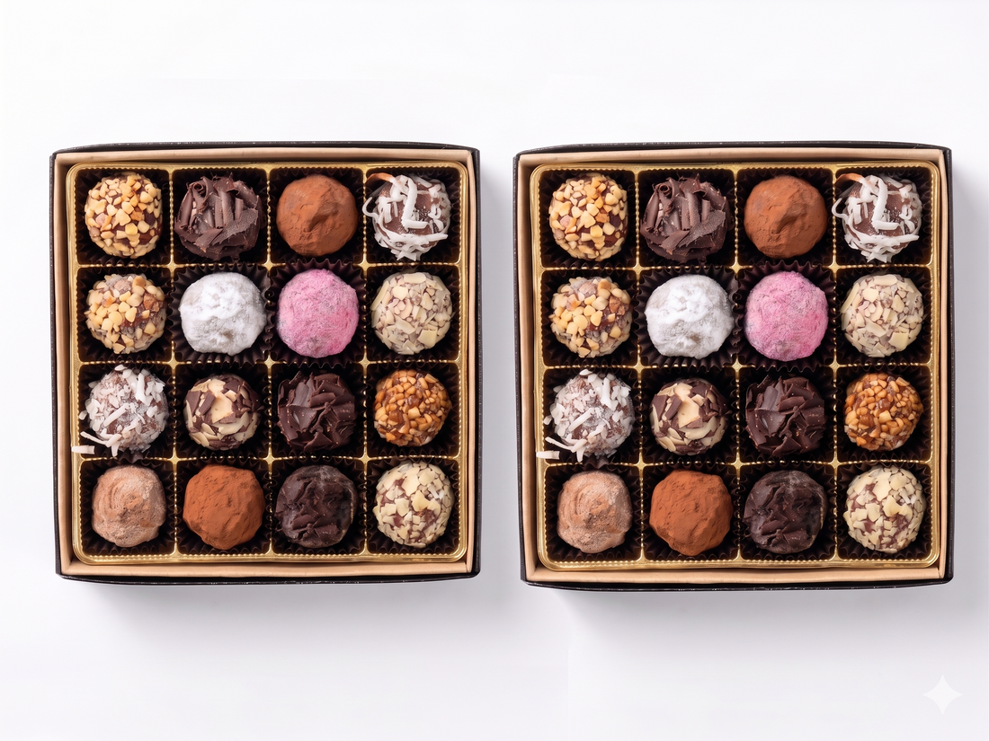 32pc Signature Truffle Box - Premium Venezuelan Dark Chocolate