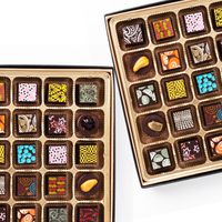 50pc Chocolate Art Box - Premium Venezuelan Dark Chocolate Bonbons