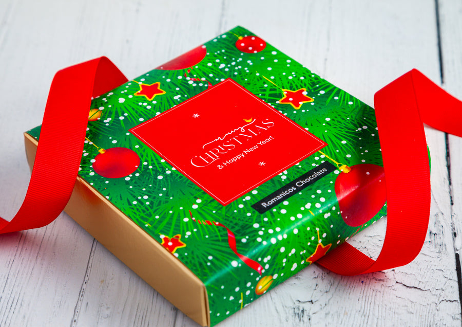 Merry Christmas Queen Size Signature Truffle Box