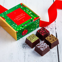 Merry Christmas Stocking Stuffers Chocolate Art Box