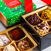 Merry Christmas Piccolo Size Signature Truffles Box