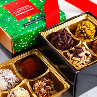 Merry Christmas Piccolo Size Signature Truffles Box