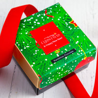 Merry Christmas Piccolo Size Chocolate Art Box