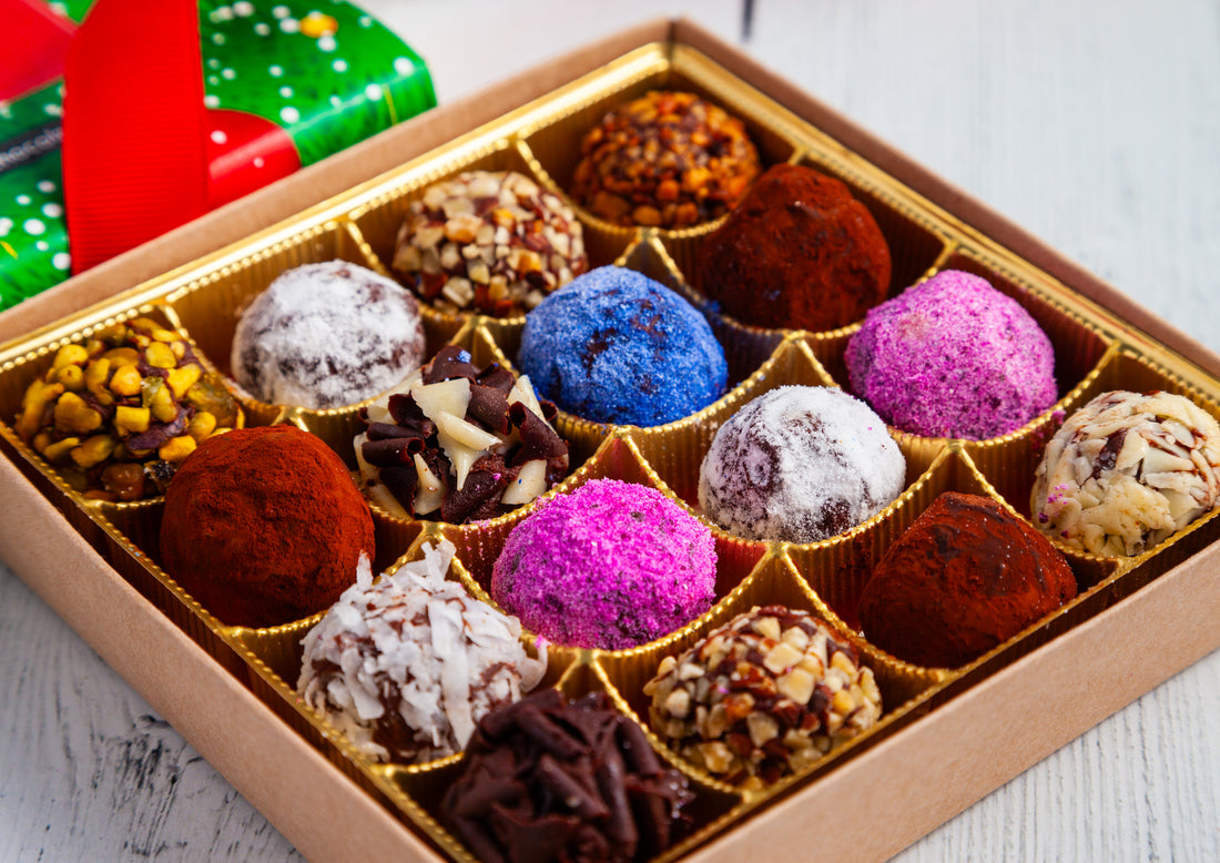 Merry Christmas Queen Size Signature Truffle Box