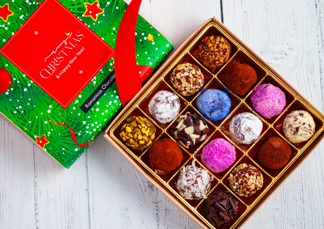 Merry Christmas Queen Size Signature Truffle Box