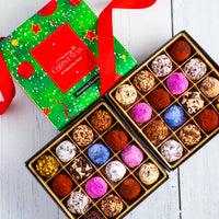 Merry Christmas Double Queen Signature Truffle Box (32 Pcs)