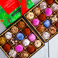 Merry Christmas Double Queen Signature Truffle Box (32 Pcs)