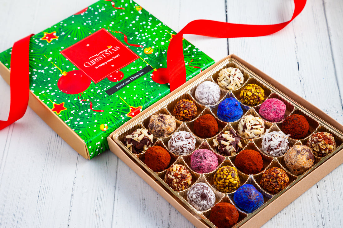 Merry Christmas King Size Signature Truffle Box