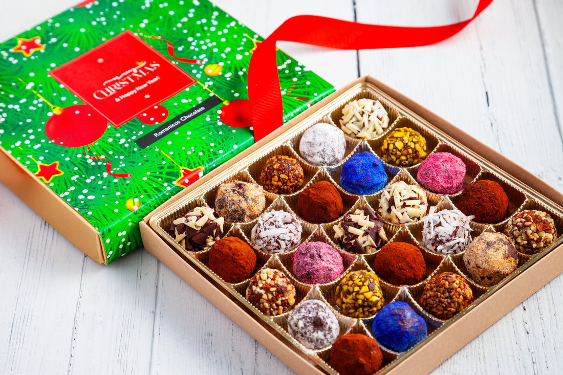 Merry Christmas King Size Signature Truffle Box