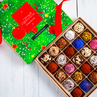 Merry Christmas King Size Signature Truffle Box