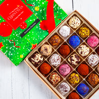 Merry Christmas King Size Signature Truffle Box