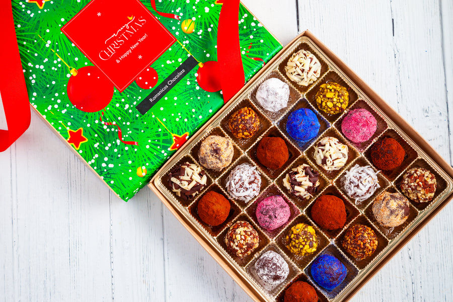 Merry Christmas King Size Signature Truffle Box