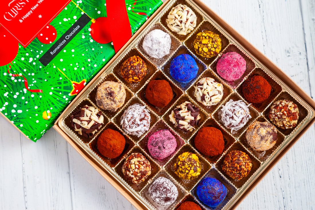 Merry Christmas King Size Signature Truffle Box