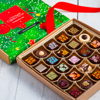 Merry Christmas King Size Chocolate Art Box