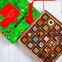 Merry Christmas King Size Chocolate Art Box