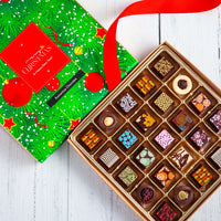 Merry Christmas King Size Chocolate Art Box