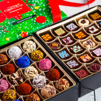 Merry Christmas King Size Mixed Box (50 Pcs: 25 Bonbons, 25 Truffles)