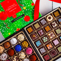 Merry Christmas King Size Mixed Box (50 Pcs: 25 Bonbons, 25 Truffles)